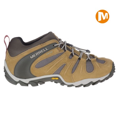 Merrell Chameleon 8 Stretch Waterproof Wanderschuhe Herren HellBraun [DE-LXSQZ]